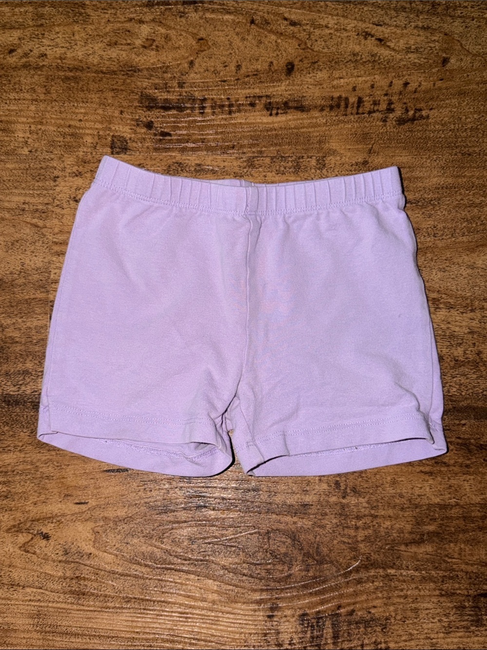 Lavender Stretch Bike Cotton Shorts size 5/6